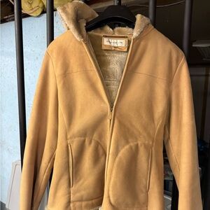 Jones New York Camel Teddy Jacket